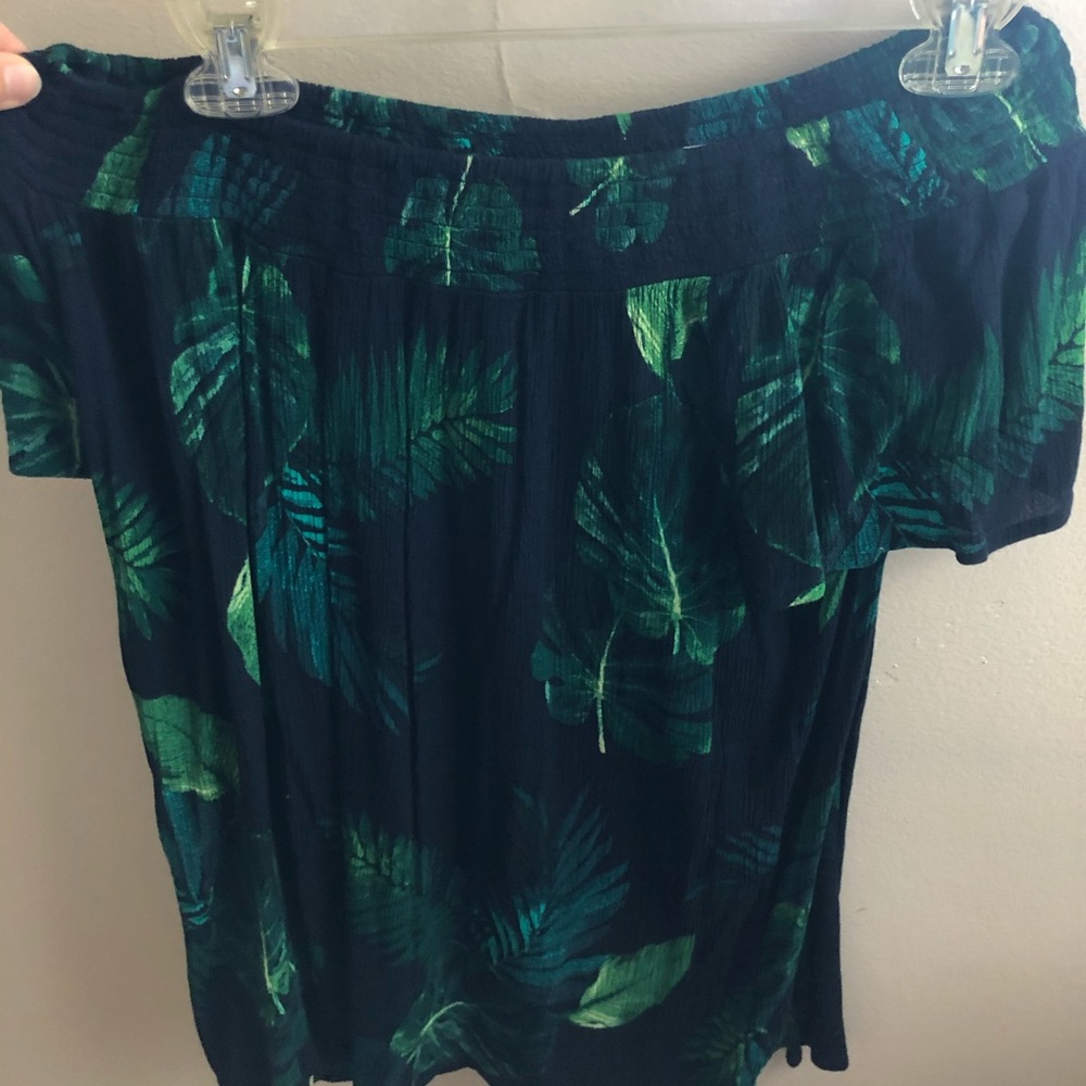 Off the shoulder floral top